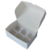 Коробка для конд.изделий Muf 6  с окном , нераз.крыш., 250х170х100мм корич-бел. (25шт)