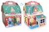 Коробка   новогодняя  "Дом Дедушки Мороза" (1200гр) (40шт)  Полиграф