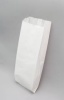 Пакет бумажный 210х90х40 мм б/п белый (100шт*20) Леопак