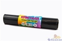 180л  Мусор черный ПВД  Кристал  строитель (1/10х10)