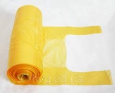 Майка 25х45-15мк  желтый рулоны (1/200х20р) Леопак