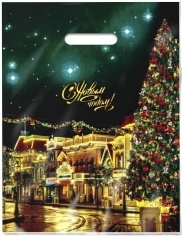 31х40х60 мкм ПВД проруб " Фиеста"    (1/50х10=500)  Новосибирск