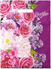 30х40х30 мкмПВД проруб " Лиловый микс"    (1/50х20=1000)  Новосибирск