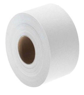 Туалетная бумага 2-х сл белая, с тиснением арт 120900-130 (12шт ) Млечный путь фото 8931