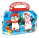 Коробка   новогодняя 2024 "Пингвины" 1100гр (50шт)  Полиграф