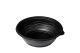 Салатник круглый SP-350 +крышка SP черный (1/ 150шт х4уп =600 )ЮУП 